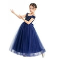 thumbnail image 6 of Ekidsbridal Sequins Off the Shoulder Flower Girl Dresses Communion Baptism Evening Formal Party Gown 322 10, 6 of 6