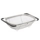 thumbnail image 1 of Stainless Steel Oval Fine Mesh Expandable for Colander Kitchen Sink Vegetables 6 Quart, 1 of 5