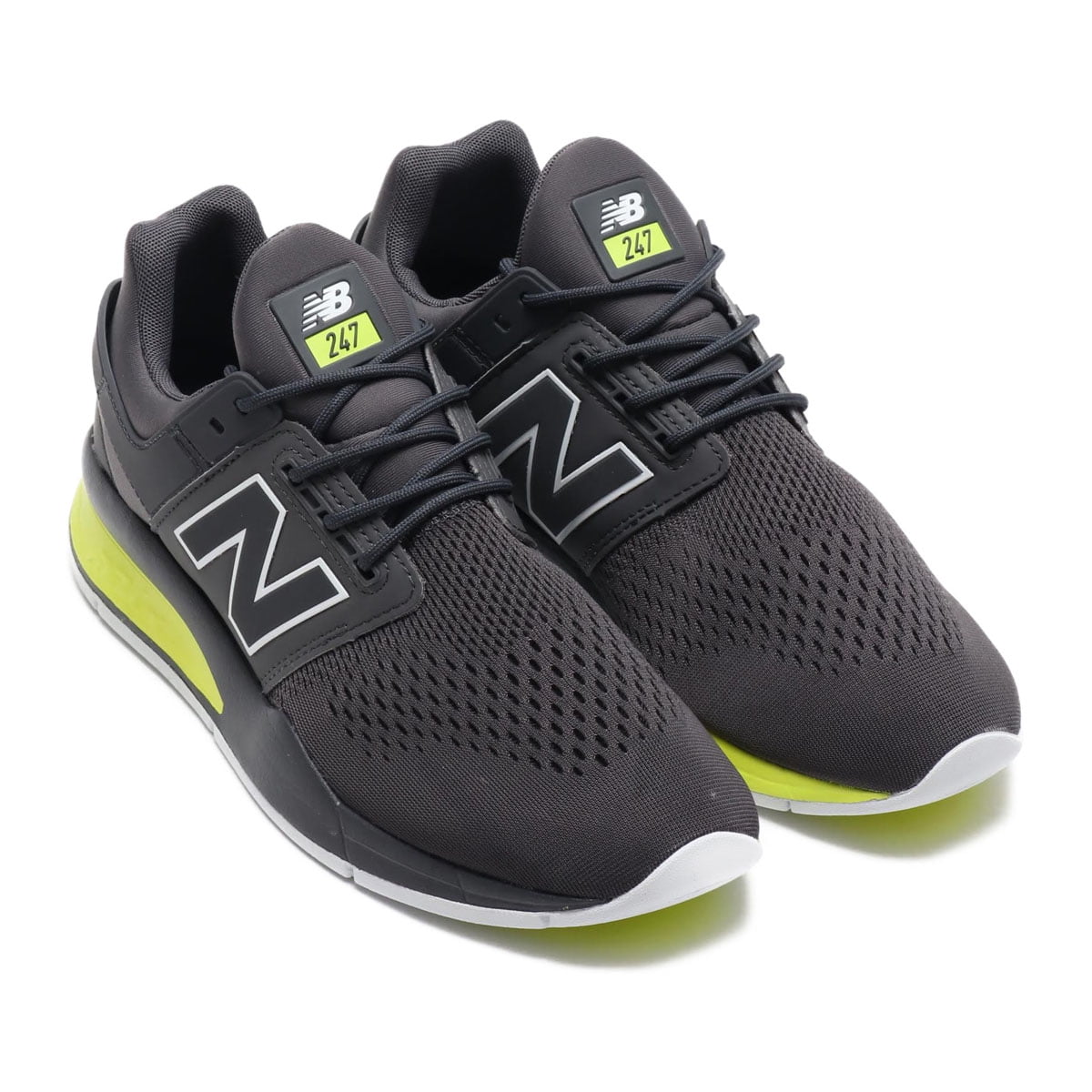 Mens Balance 247 Tritium Neon Black White MS247TG - Walmart.com