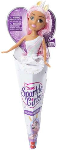 ZURU Sparkle Girlz Fairy Princess Doll, Poseable Design, Purple