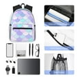 thumbnail image 6 of Fotbe Rainbow Scales Lightweight Casual Laptop Backpack for Men and Women, Daily use Waterproof backpack, Backpack for College, 6 of 8