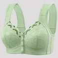 thumbnail image 2 of eileial 2024 New Posture Correcting Bra, Wireless Bra, Breathable Comfortable Full Back Cover Plus Size Bra,Light Green H, 2 of 3