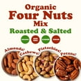 thumbnail image 4 of Organic Four Nuts Mix, 2 Pounds – Non-GMO, Vegan, Kosher, Bulk – by Food to Live, 4 of 7