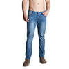 Barbell Apparel Mens Straight Athletic Fit Jeans - AS SEEN ON SHARK TANK (30x34, Light Wash)