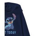 thumbnail image 4 of Stitch Kids Graphic Fleece Hoodie with Long Sleeves, Sizes 4-20, 4 of 4