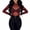 Wine Red, variant on Women'S Ultra-Thin Mesh Elastic Tight Long Sleeve Half- Bottoming Shirt Sheer Tops Red XXL