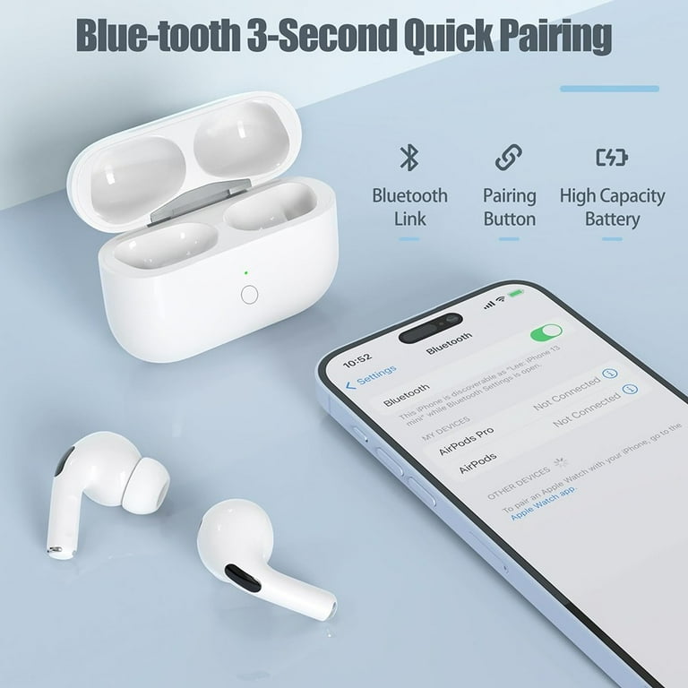 Replacement Wireless Charging Case for Apple AirPods Pro 2 (A3047