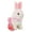 B1, variant on Hopping Bunny Toy, 11.8" Cute Bunny Stuffed Animal Soft Dolls, Realistic Electronic Rabbit Toys with Remote Control Leash, Sings & Walks Perfect Gifts for Teens