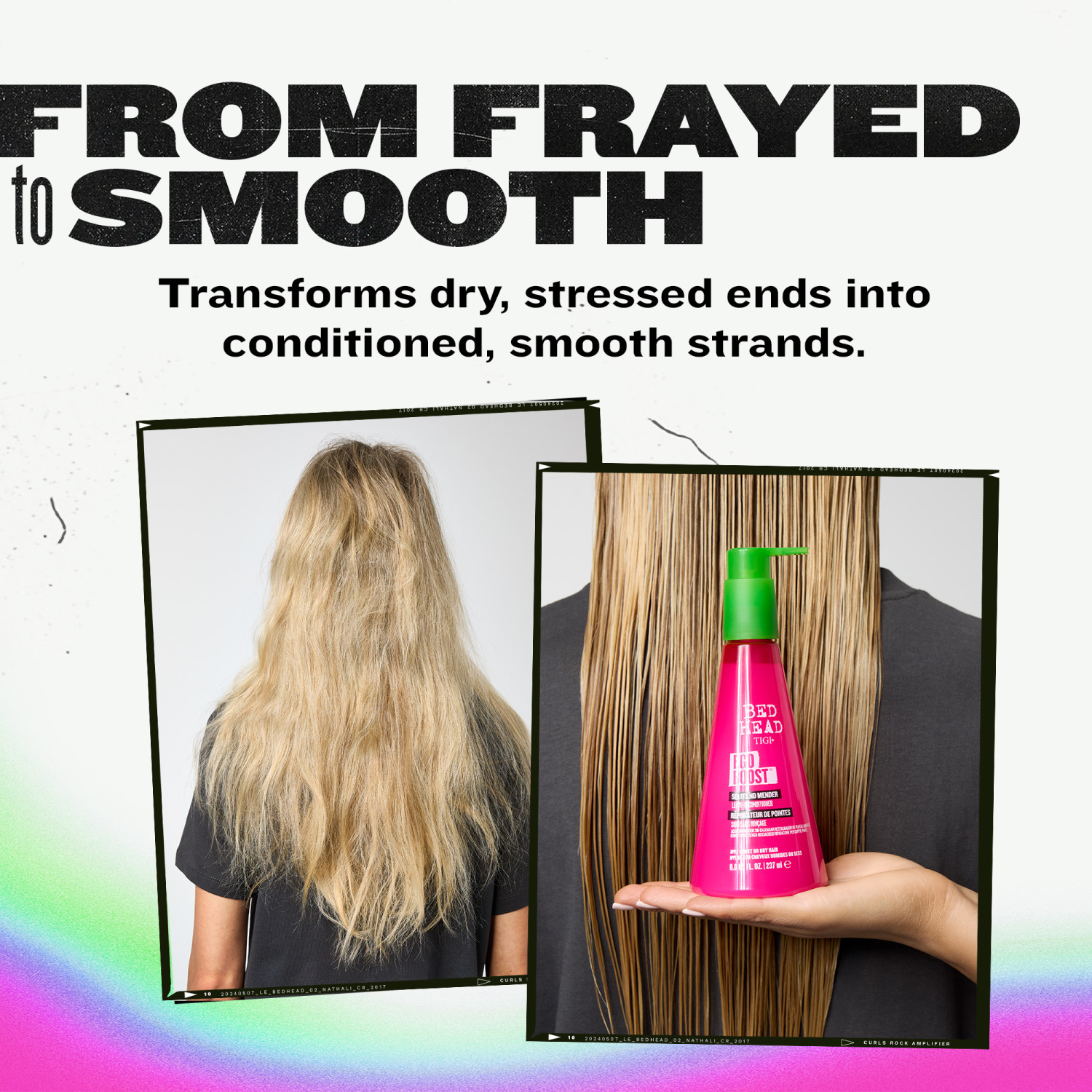 Bed Head Ego Boost Split End Mender Leave-In Conditioner, 8 oz photo 5