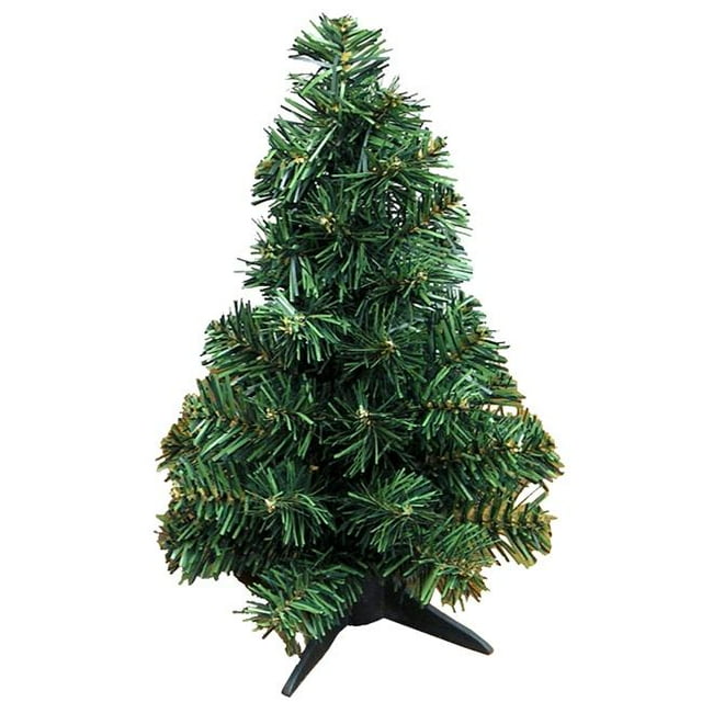 Admired by Nature GXW9860-NATURAL 12 in. Artificial Canadian Christmas Pine Tabletop Tree 41 Tips with Plastic Stand