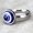 Silver, variant on Unisex Titanium Steel Ring Angel Eye Design Durable Wear Resistant Vacuum Plated Fashion Jewelry Gold Tone Lux
