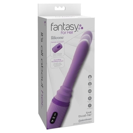 Fantasy For Her Love Thrust-Her Personal Massage Wand, Purple