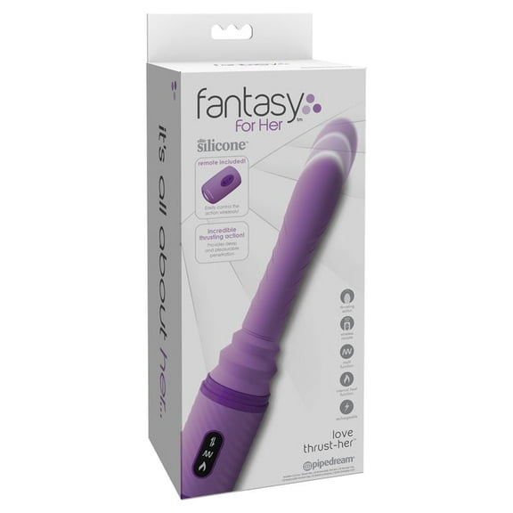Fantasy For Her Love Thrust-Her Personal Massage Wand, Purple