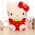 thumbnail image 1 of Hola gatito de peluche muñeca falda rosa gato niña cama almohada para dormir Hola KT gato muñeca lindo peluche gatito, 1 of 4