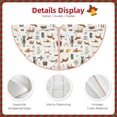 thumbnail image 3 of Fotbe Outdoor Living Pattern Christmas Tree Skirt, Tree Skirts Plush Christmas Decorations, Christmas Tree Skirts Xmas Decorations Holiday Party Decor-30", 3 of 6