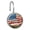 Multicolor 2, variant on 12pcs Decorative Shower Curtain Hooks, Rust Resistant Shower Rings for Bathroom Living Room,Rustproof Stainless Steel Rings for Shower Curtain and Liner Rods,USA Eagle