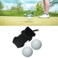thumbnail image 3 of Mini bolsa de soporte para pelotas de golf, riñonera con gancho, organizador de Clip con tees de bolas, 1 Juego Negro Zulema Bolsa de pelota de golf, 3 of 8
