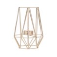 thumbnail image 1 of Candelabros de hierro dorado Candelabro geométrico Candelita de metal Taza de vela votiva Decoración del hogar Jumpingount JJ19971-03, 1 of 5