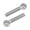 Silver, variant on Unique Bargains M10x50mm Machinery Shoulder Lifting Eye Bolt Metric Thread 2pcs