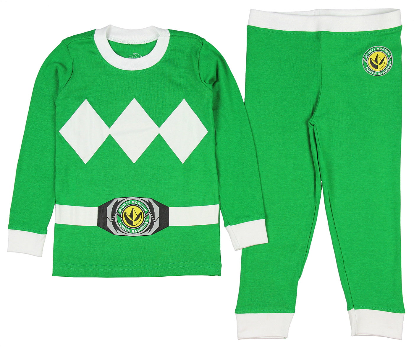 brand new Power Rangers Childrens Cotton Pyjamas Long Sleeved Top and Bottoms 