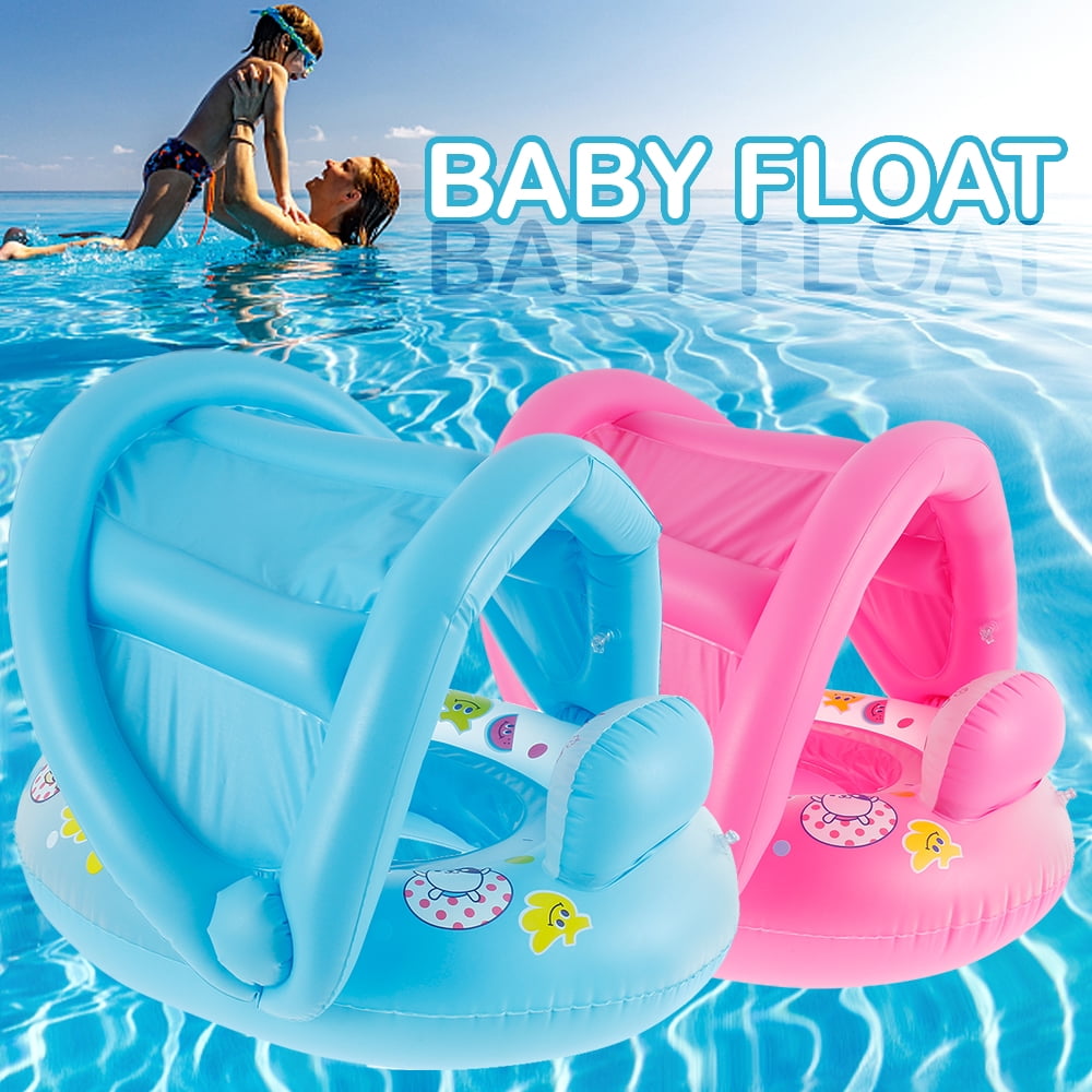 Inflatable Kids Baby Toddler Swimming Pool Swim Seat Float Boat Ring UK Stock 