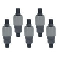 thumbnail image 3 of Conexión rápida con bloqueo automático, 5 juegos de conector rápido de conexión de manguera con bloqueo automático, artesanía superior, 3 of 14
