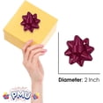 thumbnail image 4 of PMU Decorative Confetti Gift Bows Small 2in Rose (12/Pkg) Pkg/1, 4 of 4