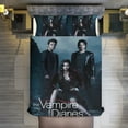 thumbnail image 7 of The Vampire Diaries Bed Duvet Cover Microfiber Bedding Sets 3D Printed Lightweight 3 Piece Comforter Sets, 1 Duvet Cover And 2 Pillow Shams for Kids Boys Girls 86"x70", 7 of 7