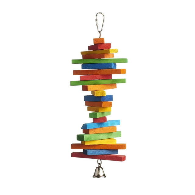 Juguete para pájaros Prevue Hendryx Bodacious Bites Akimbo Multicolor