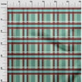 thumbnail image 2 of oneOone Polyester Lycra Fabric Madras Check Printed Craft Fabric BTY 56 Inch Wide, 2 of 4
