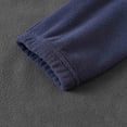thumbnail image 7 of Generic Mens Quarter Zip Pullover Spring Trendy Color Block Fleece Sweatshirts Long Sleeve Stand Collar Thermal Shirts, 7 of 7