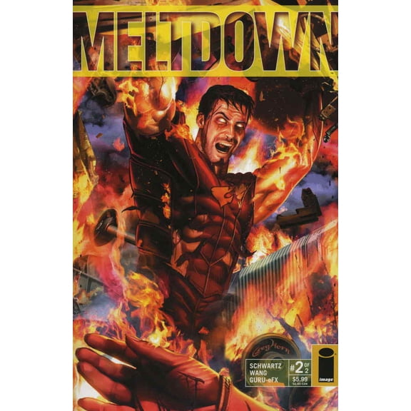 Meltdown #2 VF ; Image Comic Book