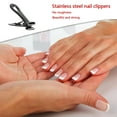 thumbnail image 5 of HOTBEST Thick Nail Clippers Wide Jaw Cutter, Toenails Fingernails, Stainless Steel Heavy, Seniors Adults, 5 of 11