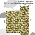 thumbnail image 5 of Tractor and Barns Cream Pattern Teens Toddler Nap Mat with Pillow, Sleeping Mat Bag for Preschool Daycare 60"x20", 5 of 6