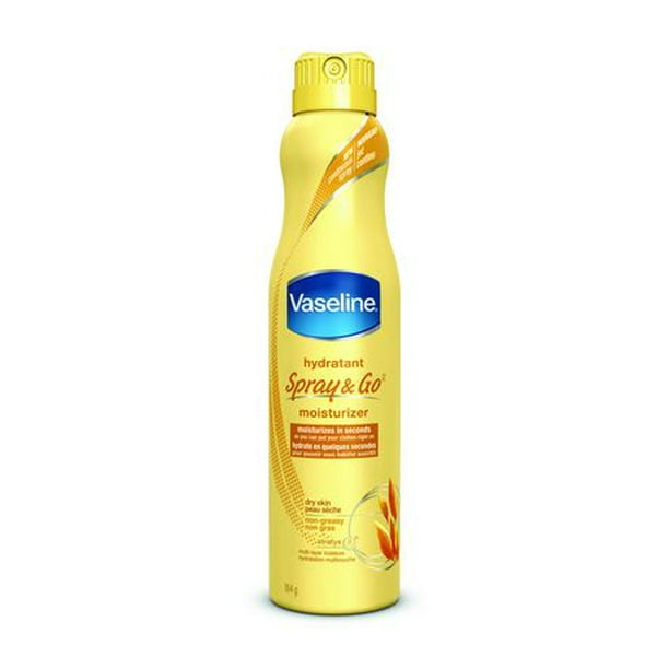 Vaseline Spray & Go Hydratant pour les Peaux Sèches