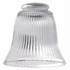 Westinghouse 2-1/4-Inch Clear Ribbed Glass Bell