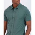 thumbnail image 4 of Real Essentials 3-Pack: Men's Regular Fit Casual Short Sleeve Button Down Shirt (Available in Big & Tall), 4 of 6