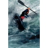 LAMINATED POSTER Waves Sport Water Kayaking Paddle Kayaker Boat Poster Print 24 x 36