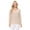 Sand, variant on YEMAK Women's Long Sleeve V-Neck Back Cutout Casual Knit Pullover Sweater MK8144-BLK-L