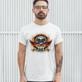 thumbnail image 3 of Tee Hunt Wordclass Motorcycles T-shirt Live the Legend Route 66 Biker Men's Tee, White, Small, 3 of 5