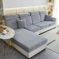 thumbnail image 4 of Boovnll Pillow Cases Standard Size, Stylish Universal Leather Covered Sofa , Wear-Resistant, Highly Elastic, Non Slippery, Elastic Fiber, Universal Protection Furniture, Pillow Cases, Pillow Case, 4 of 7