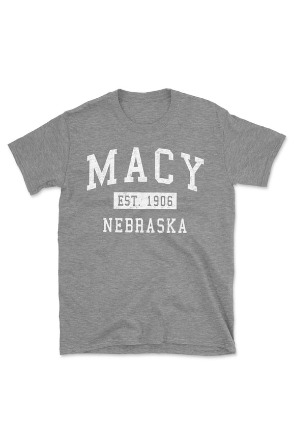 Macy Nebraska Classic Established Men's Cotton T-Shirt