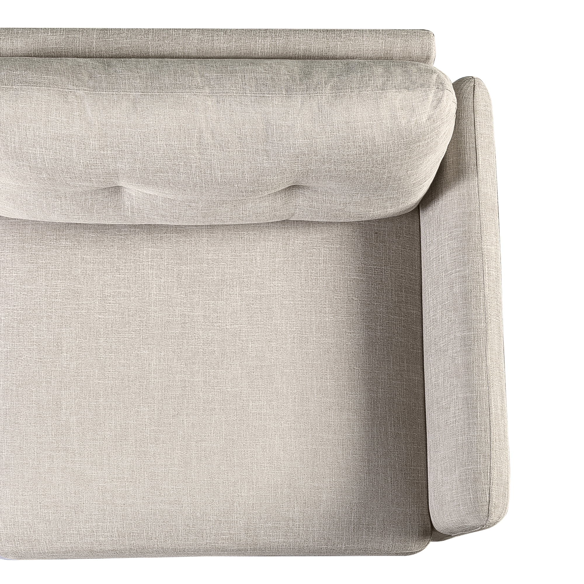 Zinus Ricardo Fabric Sofa Couch, Beige