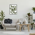 thumbnail image 2 of Stupell Industries Minimal Queen Butterfly Silhouette over Grass Pattern Animals & Insects Painting Black Framed Art Print Wall Art, 24 x 30, 2 of 7
