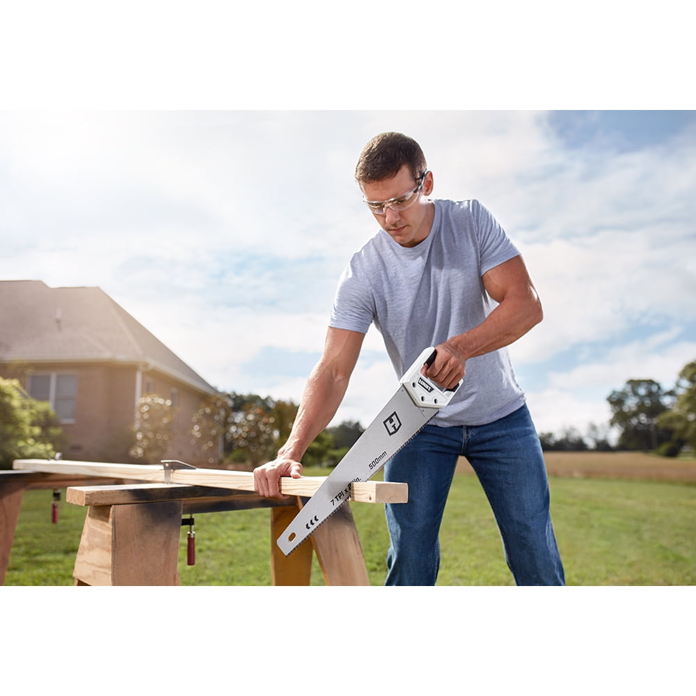 HART 20-inch Hand Saw with Rubber Grip Handle