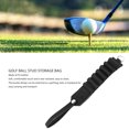 thumbnail image 4 of Bolsa de Almacenamiento de Sementales de Bola de Golf, Tolerador de Bolas de Golf Portátiles blandos Suaves de 7 Hoyos Para Al Aire Libre, 4 of 7