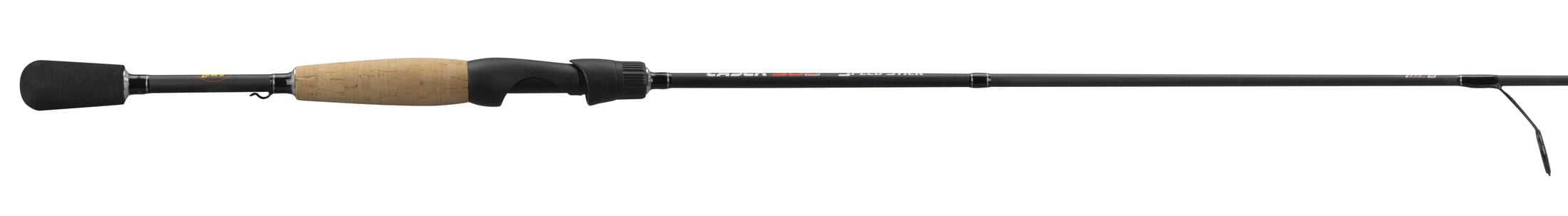 Lew's Laser SG1 Spinning Fishing Rod, 6-Foot 6-Inch 1-Piece Rod, Medium-Heavy Power, Black