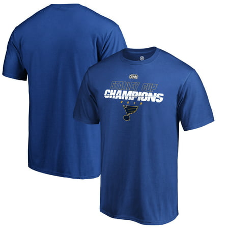 St. Louis Blues Fanatics Branded 2019 Stanley Cup Champions 5-on-5 T-Shirt - (Best 3150 Champion 2019)