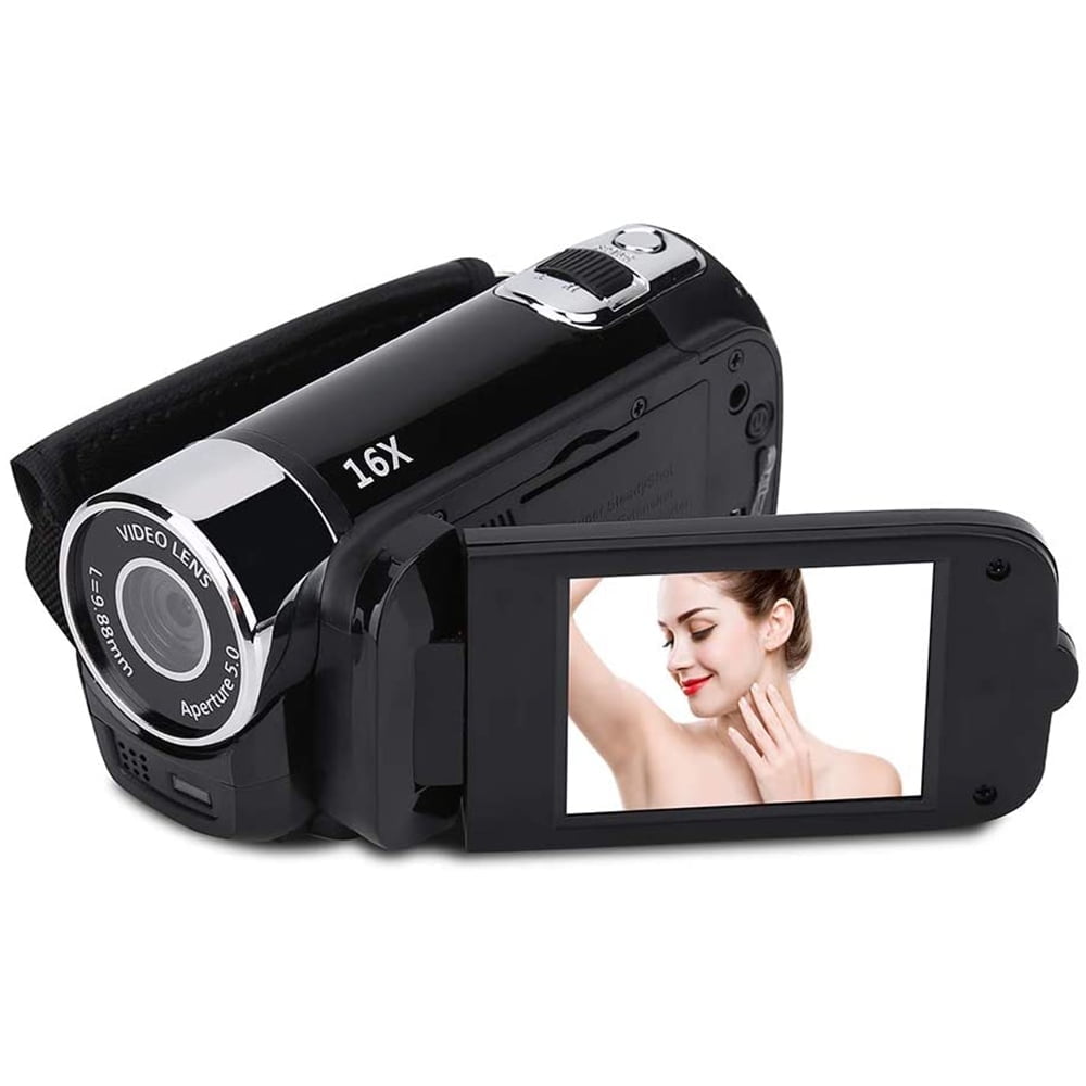 Keenso Handheld Video Camcorder 1080P FHD 16x Digital Zoom 16MP