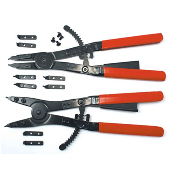 2Pc HD Snap Ring Plier Set